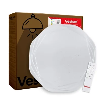 Світильник Vestum ROSE зоряне небо 80W 3000К-6500К з ДК (VS-91018)