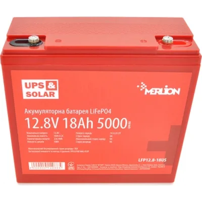 Батарея LiFePo4 Merlion LFP12.8-18