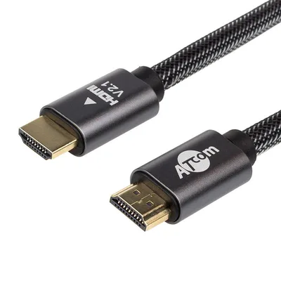 Кабель мультимедійний HDMI M to HDMI M 15.0m V2.1 active Atcom (23715)