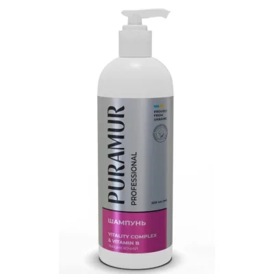 Шампунь для тварин Puramur Vitality Complex with Vitamin B зміцнюючий 200 мл (4823082432974)