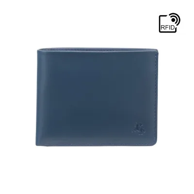 Гаманець Visconti VSL33 TAP-N-GO з RFID Steel Blue-Black (VSL33 BL/BLK)