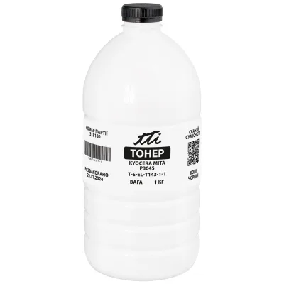 Тонер Kyocera Mita P3045, 1 кг TTI (TSM-T143-1-1)