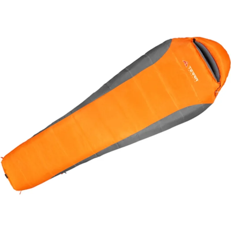 Спальний мішок Terra Incognita Siesta Regular 200 L жовтогарячий/сірий (4823081505280)