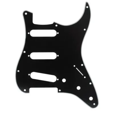 Пікгард панель для гітари DiMarzio 3-Ply Pickguard For Stratocaster (Black) (FG2108B)