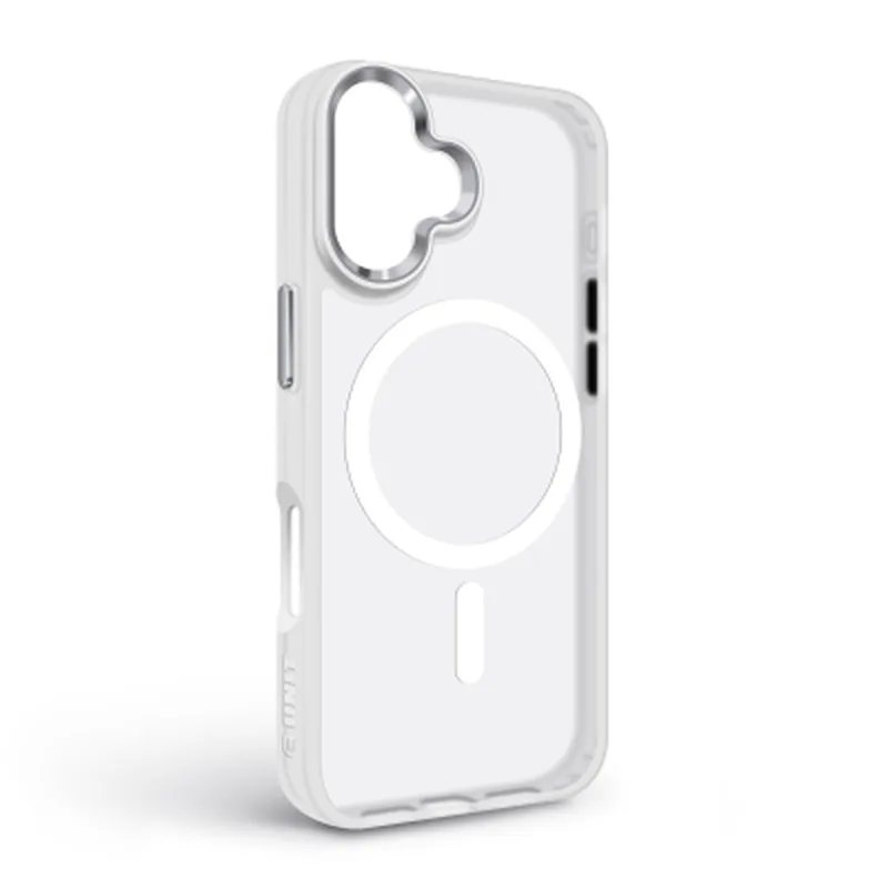 Чохол до мобільного телефона Armorstandart Unit MagCase Apple iPhone 17 Matte Clear Silver (ARM88998)