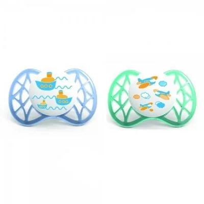 Пустушка Nuvita Air 0м+ 2шт. для мальчика (NV7060Boy)
