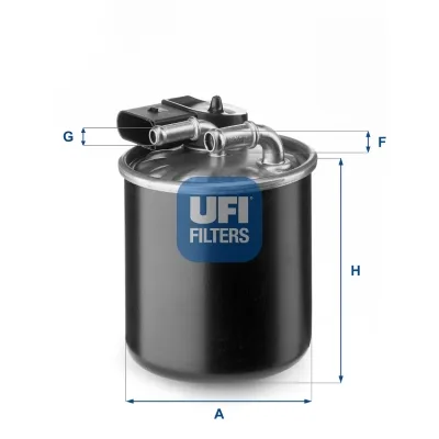 Фільтр паливний UFI 24.150.00