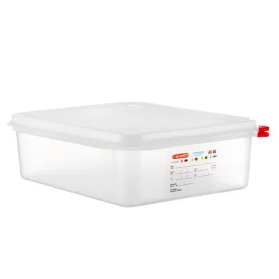 Харчовий контейнер Araven з кришкою GN 1/2 h-6,5 см 3,8 л (03032)