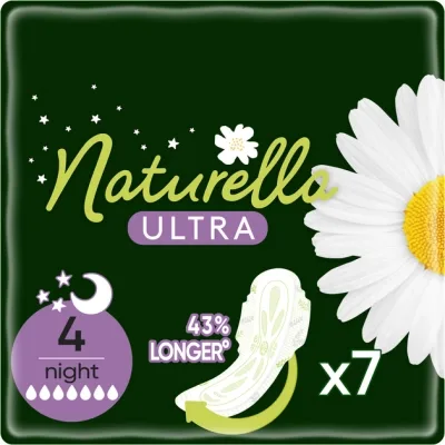 Гігієнічні прокладки Naturella Ultra Night (Розмір 4) 7 шт. (4015400435846)