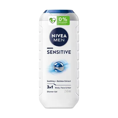 Гель для душу Nivea MEN Sensitive Shower Gel 250 мл (4005900048059)