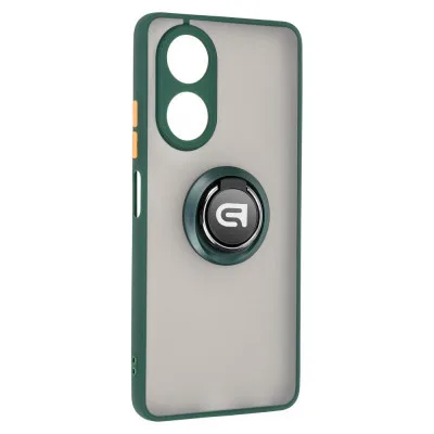 Чохол до мобільного телефона Armorstandart Frosted Matte Ring Samsung S23 FE 5G (SM-S711) Dark Green (ARM72714)