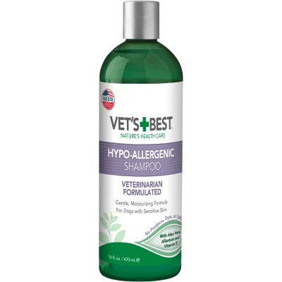 Шампунь для тварин Vet's Best Hypo-Allergenic для собак гіпоалергенний 470 мл (0031658100040)