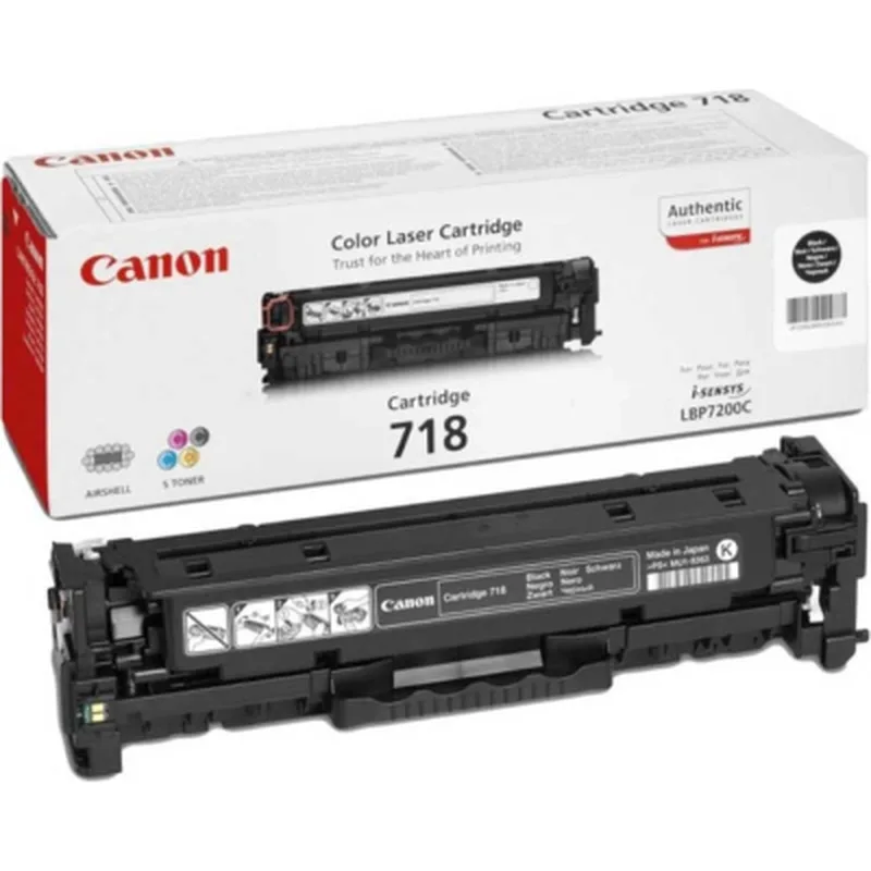 Картридж Canon 718 LBP-7200/ MF-8330/ 8350 black (2662B002)