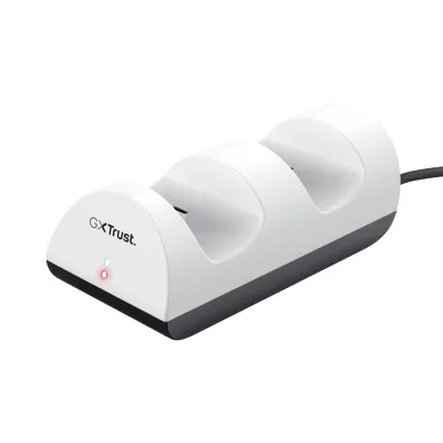Зарядний пристрій Trust GXT 254 for PS5 White (24451)