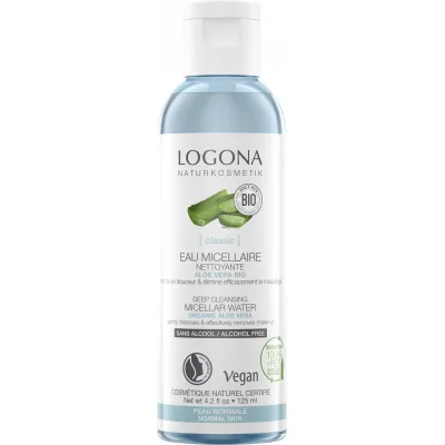 Міцелярна вода Logona Алое для глибокого очищення 125 мл (4017645043039)