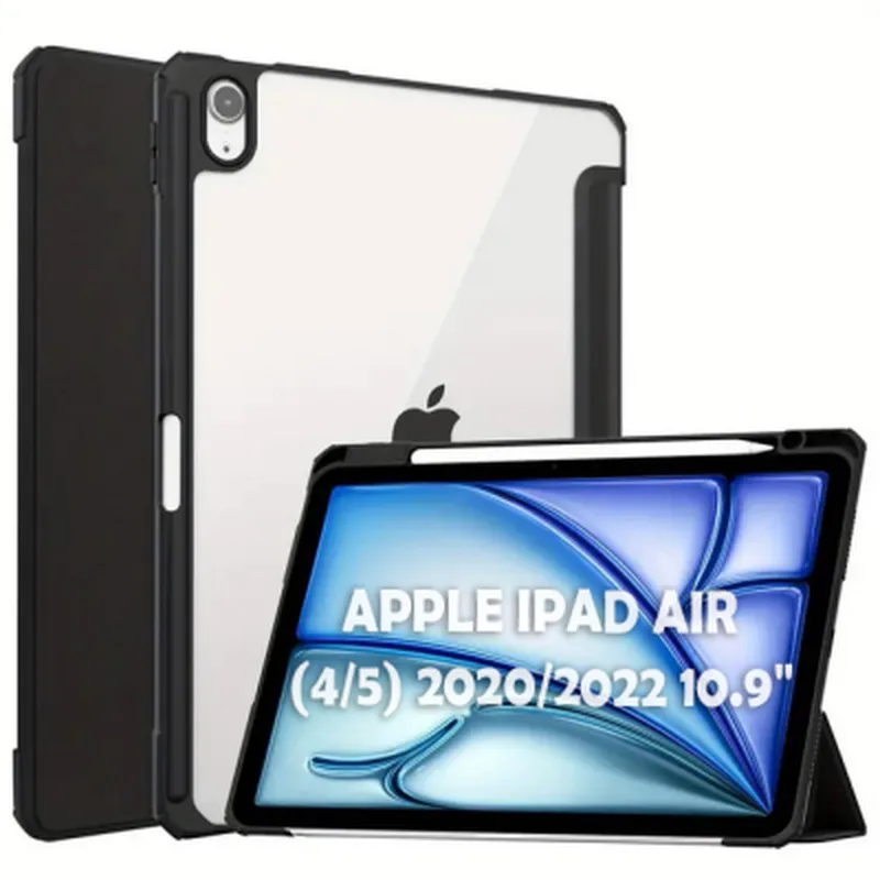 Чохол до планшета BeCover Soft Edge TPU Apple Pencil Apple iPad Air (4/5) 2020/2022 10.9" Black (711696)