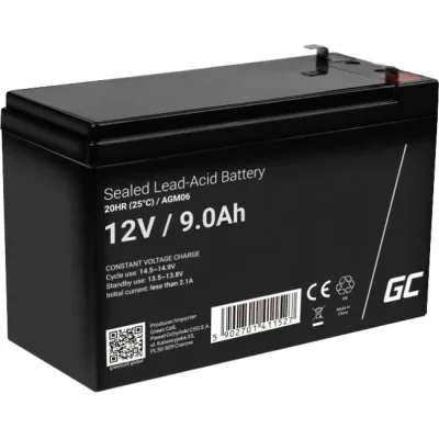 Батарея до ДБЖ Green Cell 12V 9.0Ah (85076000)