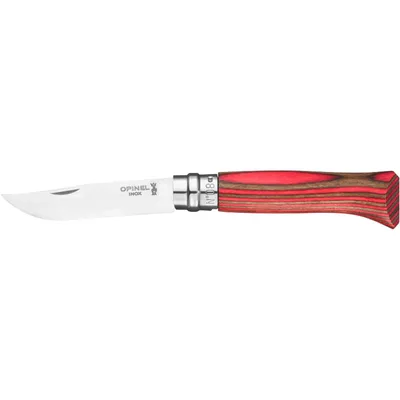 Ніж Opinel №8 VRI Laminated,червоний