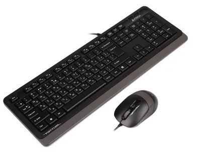 Комплект A4Tech F1010 Grey (4711421943239)