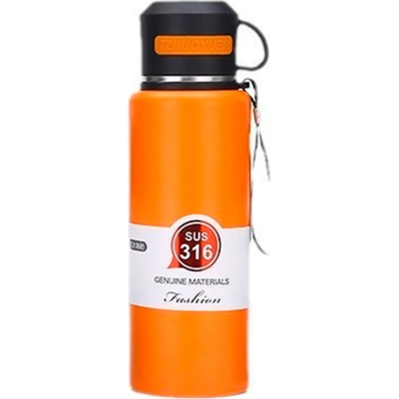 Термос Merlion Fashion 0,8 л, помаранчевий (SUS316-800Orange)