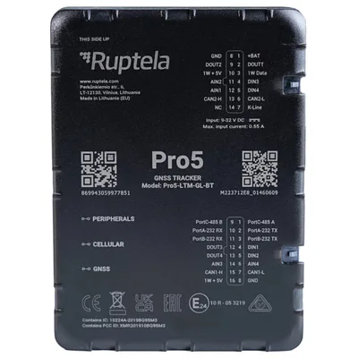 GPS-трекер для авто Ruptela Advanced CAN Tracker Pro5 (Pro5)