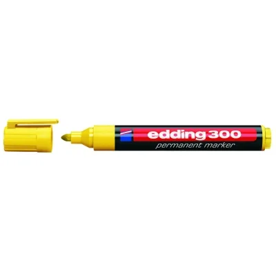 Маркер Edding перманентний Permanent 1.5-3 мм Жовтий (e-300/05)