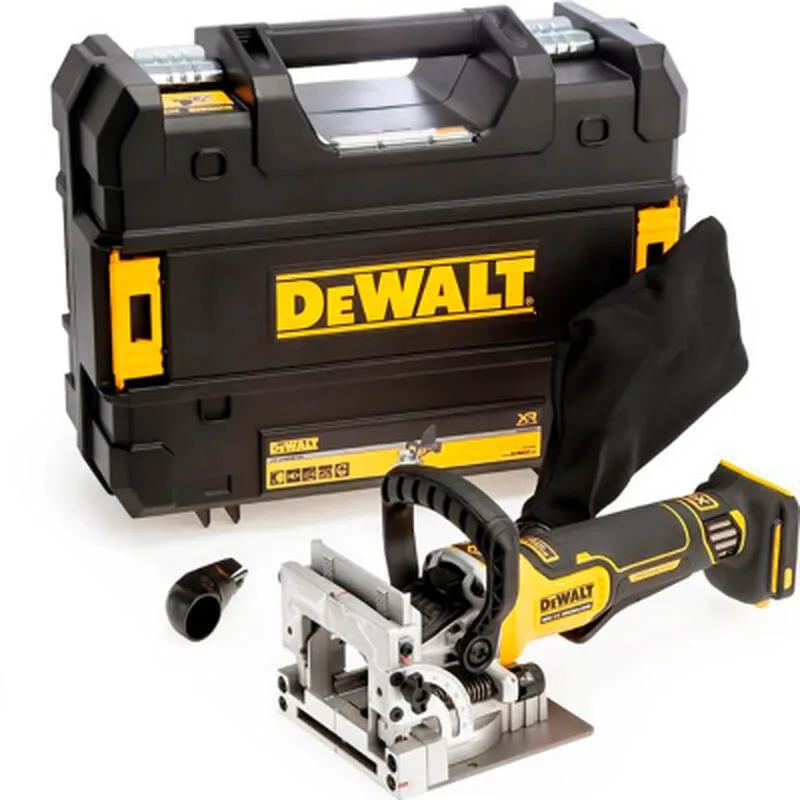 Фрезер DeWALT ламельний, XR Li-Ion 18 В, 8000 об/хв, фрези 102 мм, TSTAK (без АКБ та ЗП) (DCW682NT)