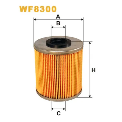 Фільтр паливний Wixfiltron WF8300