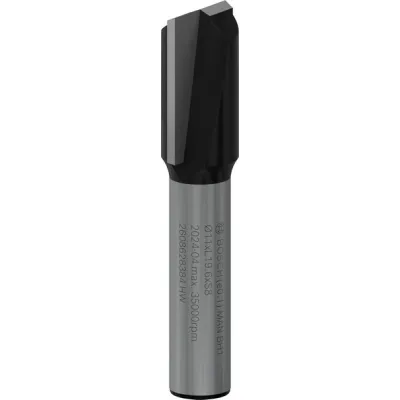 Фреза Bosch Professional пазова з двома лезами, Std, S8, D11, L20 (2.608.628.384)