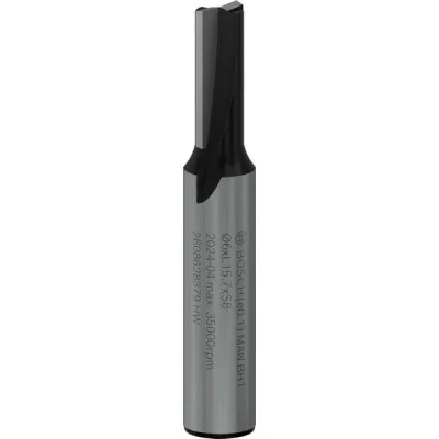 Фреза Bosch Professional пазова з двома лезами, Std, S8, D6, L16 (2.608.628.379)