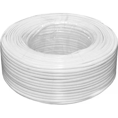 Кабель комбінований Ritar 3C2V 75 Ом 0,50мм.CU, 64x0.12m CCA, 2x0.5mm2, white, 100м (RT-W100-3C2V+2x0.5mm)
