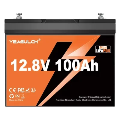 Батарея LiFePo4 YEAGULCH 12.8V 100Ah Mini (YEAGULCH-12,8V/100Ah Mini)