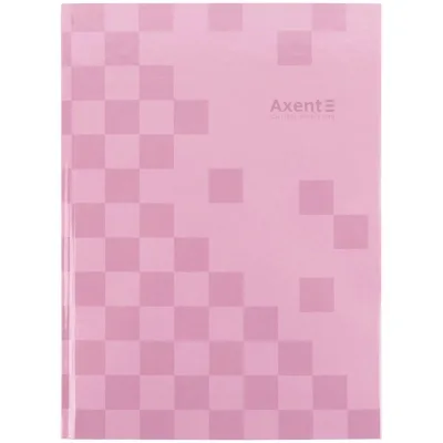 Книга записна Axent A4 Mosaic, 96 аркушів клітинка, рожевий (8427-3-A)