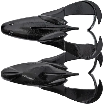 Силікон рибальський Keitech Noisy Flapper 3.5" (5 шт/уп) к001 black (1551.12.68)
