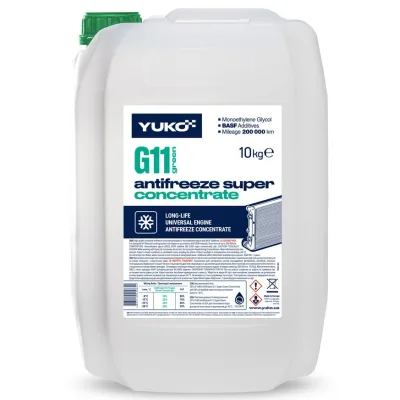 Антифриз Yuko CONCENTRATE G11 зелен. ПЕ кан.9л (10 кг.) (4823110400654)