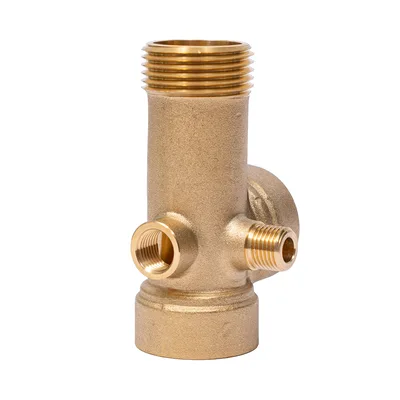 З"єднувач п'ятивихідний 90мм 1"М×1"F×1"F×1/4"M×1/4"F AQUATICA (779597)