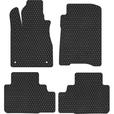 Килимок в салон EVAtech Honda CR-V 2012-2017 4 покоління SUV EU (HA380P4TL2RBB)