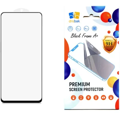 Скло захисне Drobak Tecno POVA Neo 2 Black Frame A+ (535319) (535319)