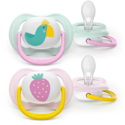 Пустушка Philips AVENT Ultra Air 0-6 місяців 2 шт (SCF080/24)