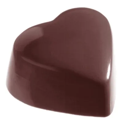 Форма для шоколаду Chocolate World Серце 31x35x18 мм 24 шт 15 г (1214 CW)