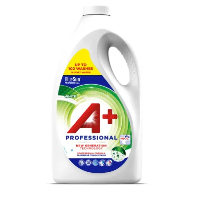 Гель для прання A+ Professional White 4.62 л (8435495841012)