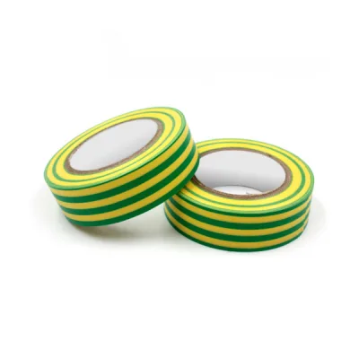 Ізоляційна стрічка APRO 0,14мм*17мм*20м yellow-green (0,14мм*17мм*20м / 09155)