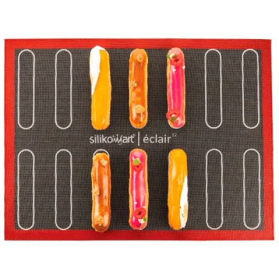 Кондитерський килимок Silikomart Air Mat Eclair & Choux для еклерів, профітролів 30х40 см (Air Mat Eclair & Choux)