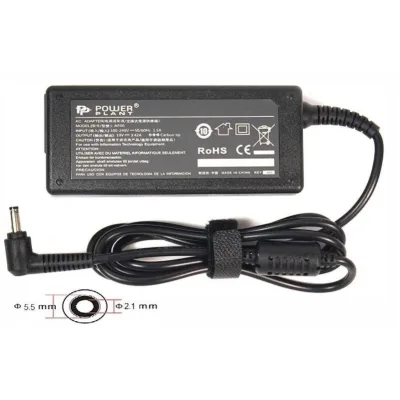 Блок живлення до ноутбуку PowerPlant ACER 220V, 19V 65W 3.42A (5.5*2.1) (AC65F5521)