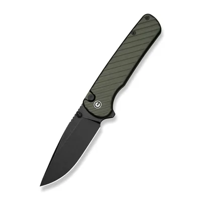 Ніж складаний туристичний Civivi Iron Tide (8.2 см) 14C28N / Aluminum зелений