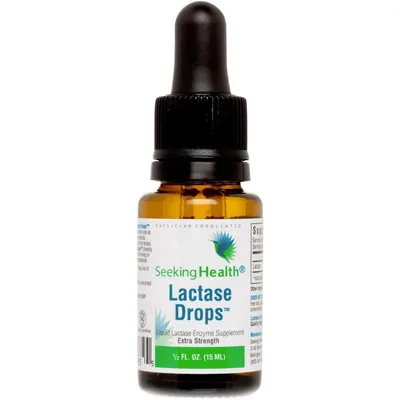 Вітамінно-мінеральний комплекс Seeking Health Лактаза в краплях, Lactase Drops, 15 мл (SKH52059)
