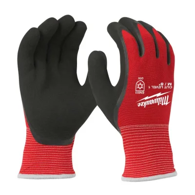 Захисні рукавиці Milwaukee з опором порізам 1 рівня, зимові, 11/XXL (4932471346)