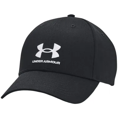 Кепка Under Armour UA Men's Sportstyle Lockup Adj чорний/білий 1381645-001 (196884130190)