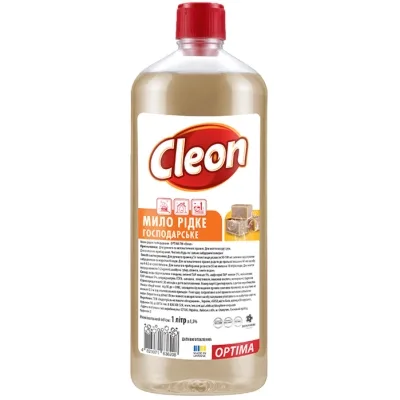 Гель для прання Cleon Господарське рідке мило 1 л (4820289450305)
