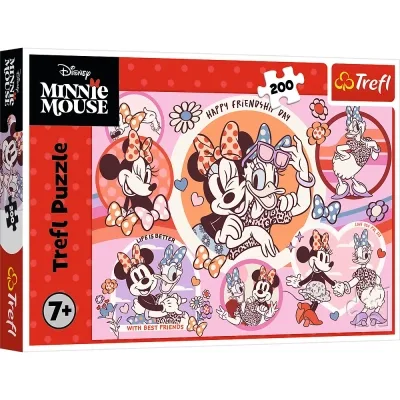 Пазл Trefl Disney Minnie Звички Мінні Маус 200 елементів (5900511133431)